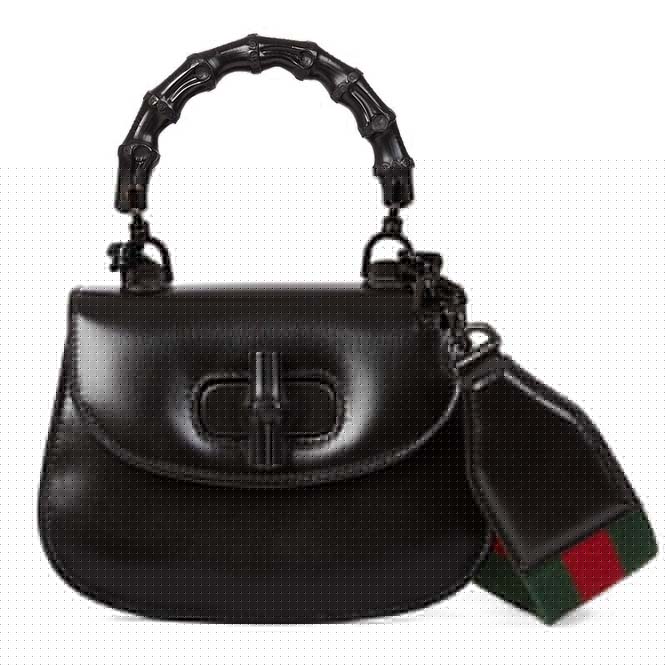 G*u*i bamboo 1947 mini top handle bag 686864 （17*12*7.5cm)